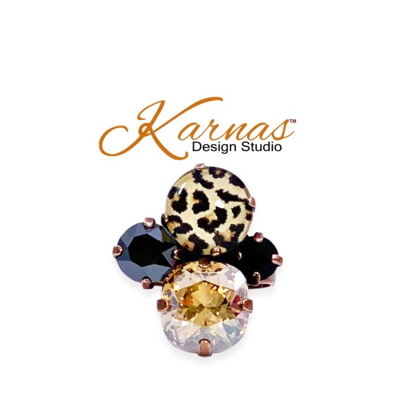 Cat's Meow 4-Stone Cocktail Ring