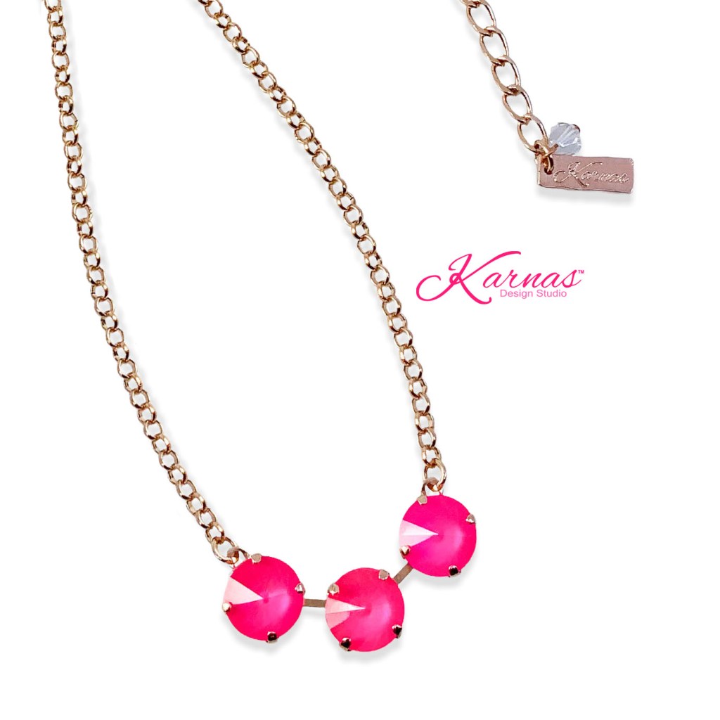 Electric Pink Necklace