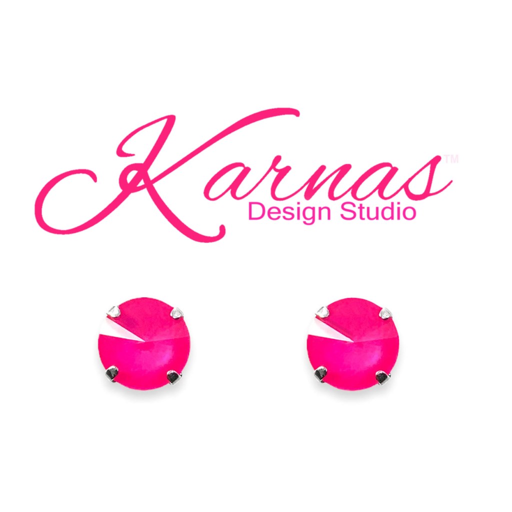 Electric Pink Earrings