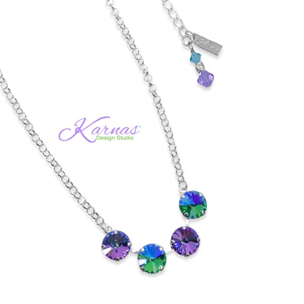 Tickle My Fancy 4-Stone Crystal Necklace