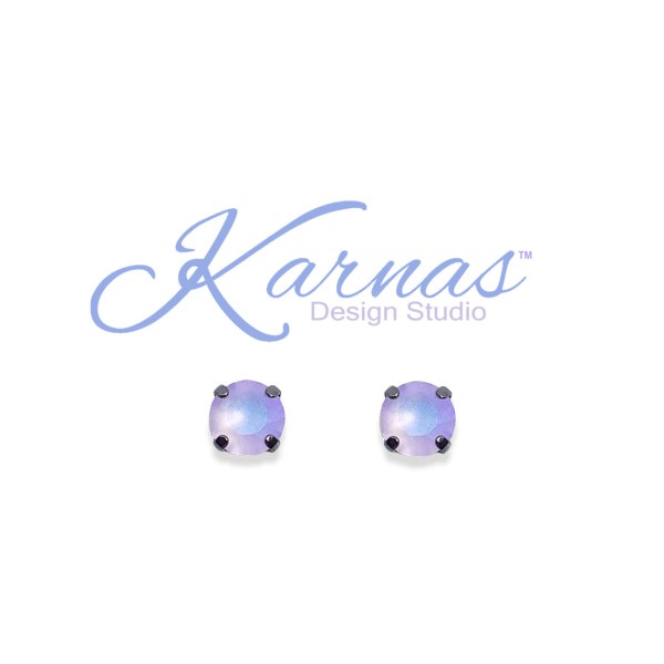 Frosted Violet Earrings