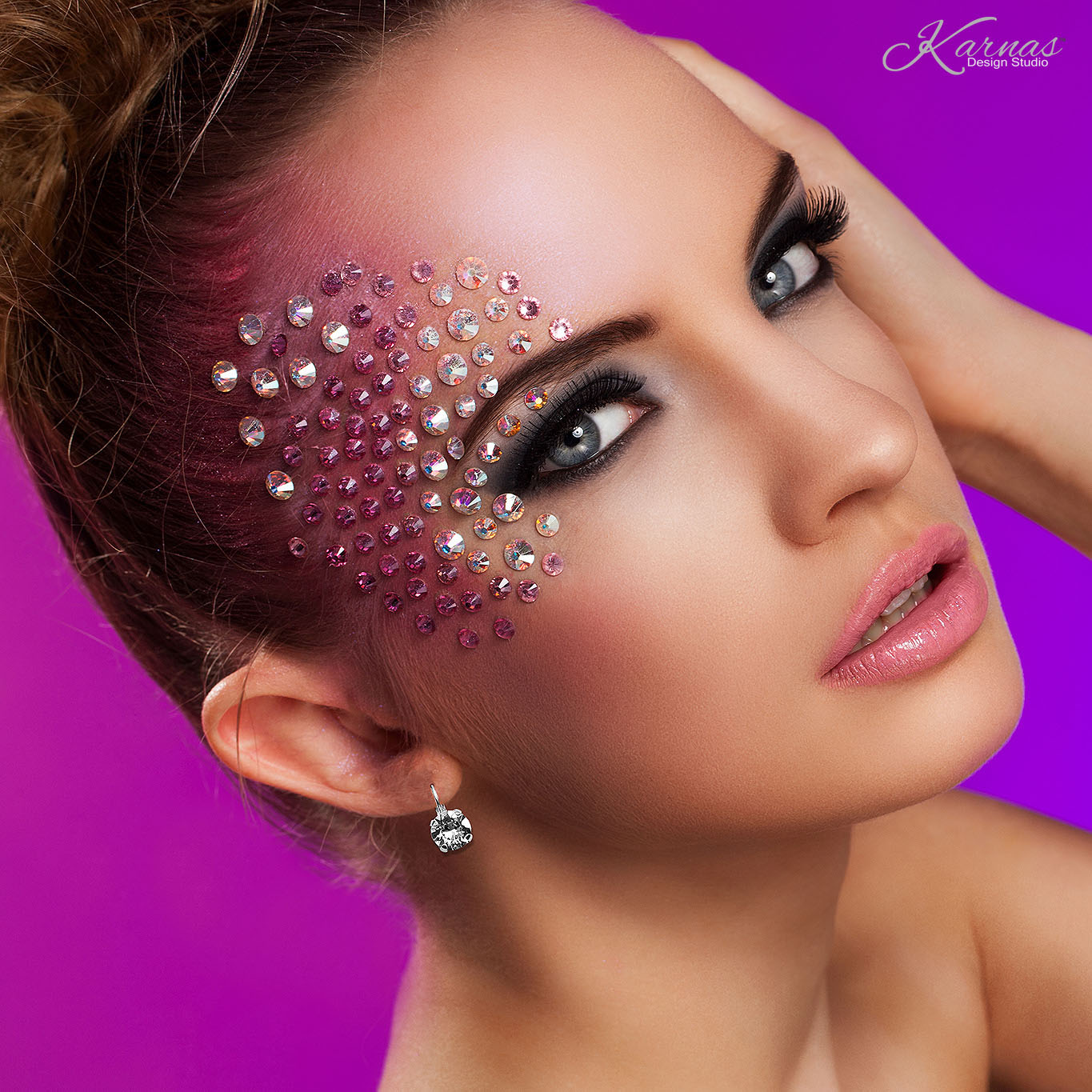 Crystal Clear Earrings - Image 4