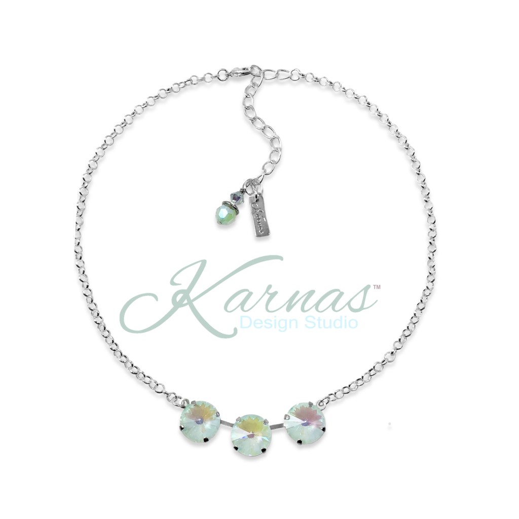 Twisted Spearmint Necklace