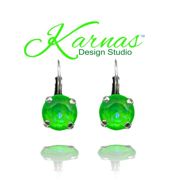 Glo Green Earrings