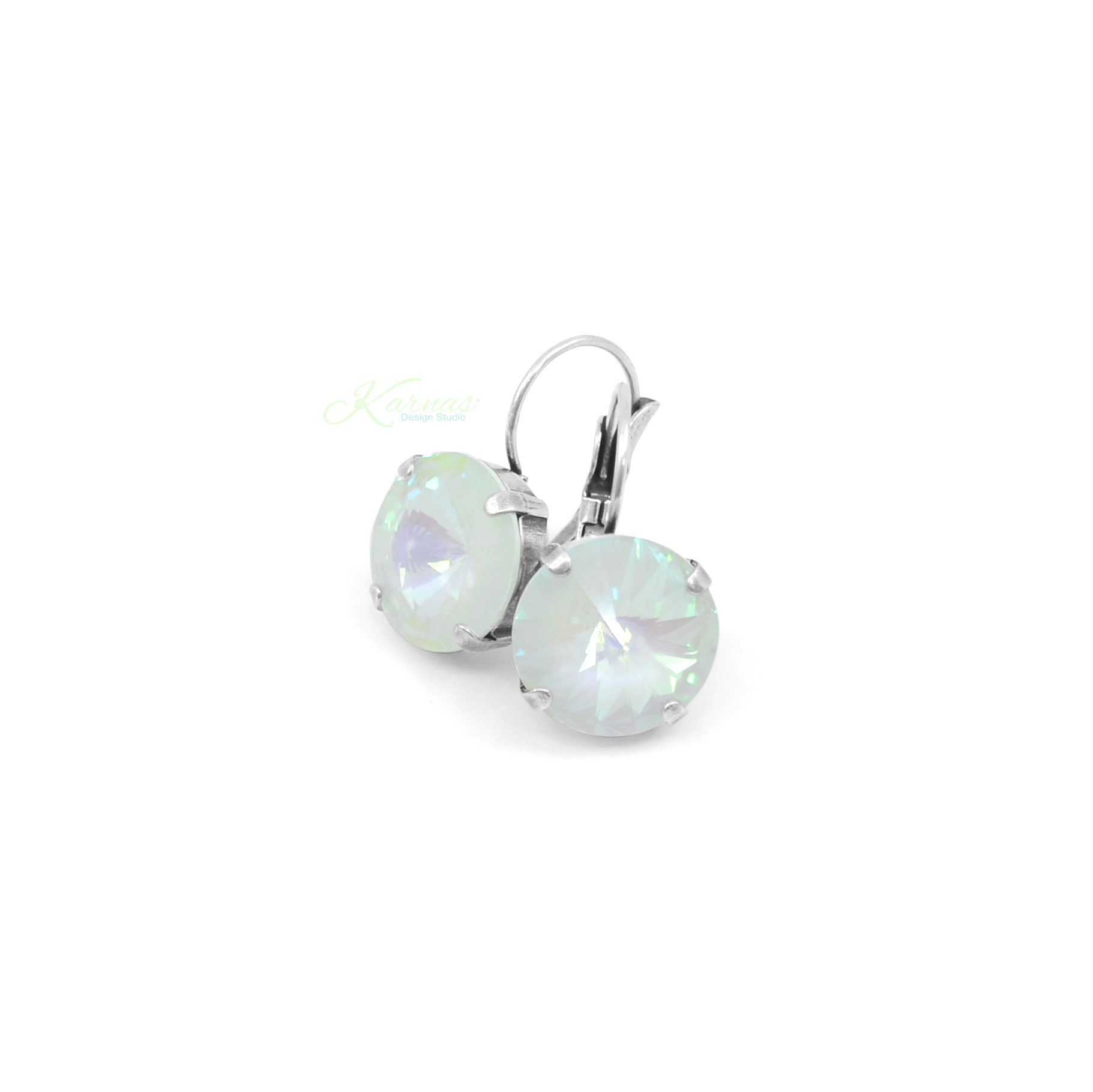 Twisted Spearmint Earrings - Image 2