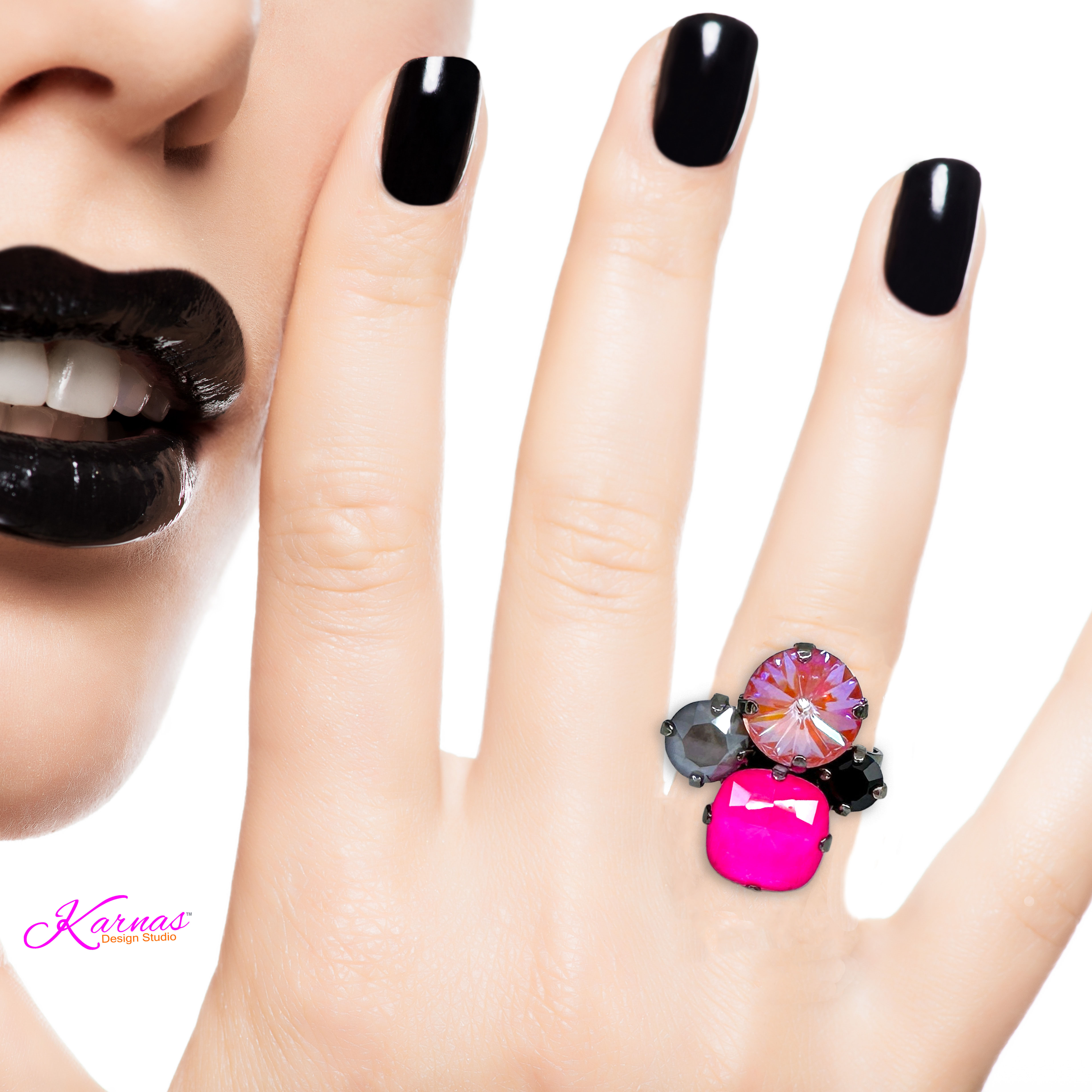 Hot Summer Nights 4-Stone Ring - Image 6