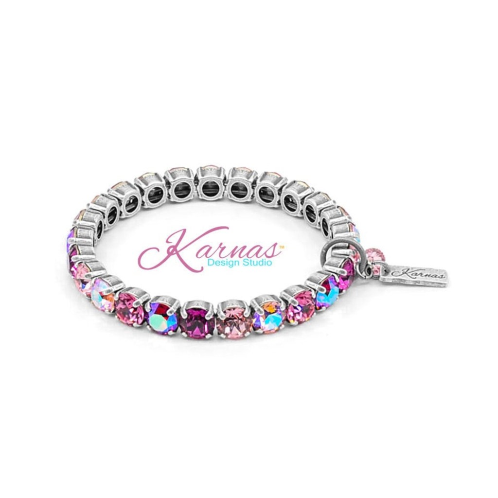 I love Pink Stretch Bracelet