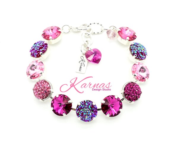 Secret Crush Mixed Media Bracelet