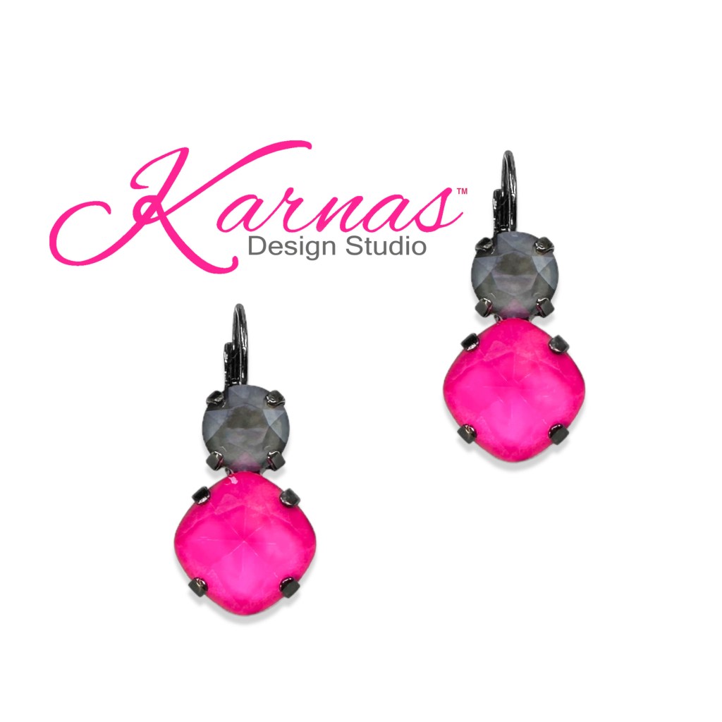 Hot Summer Nights 2-Stone Earrings
