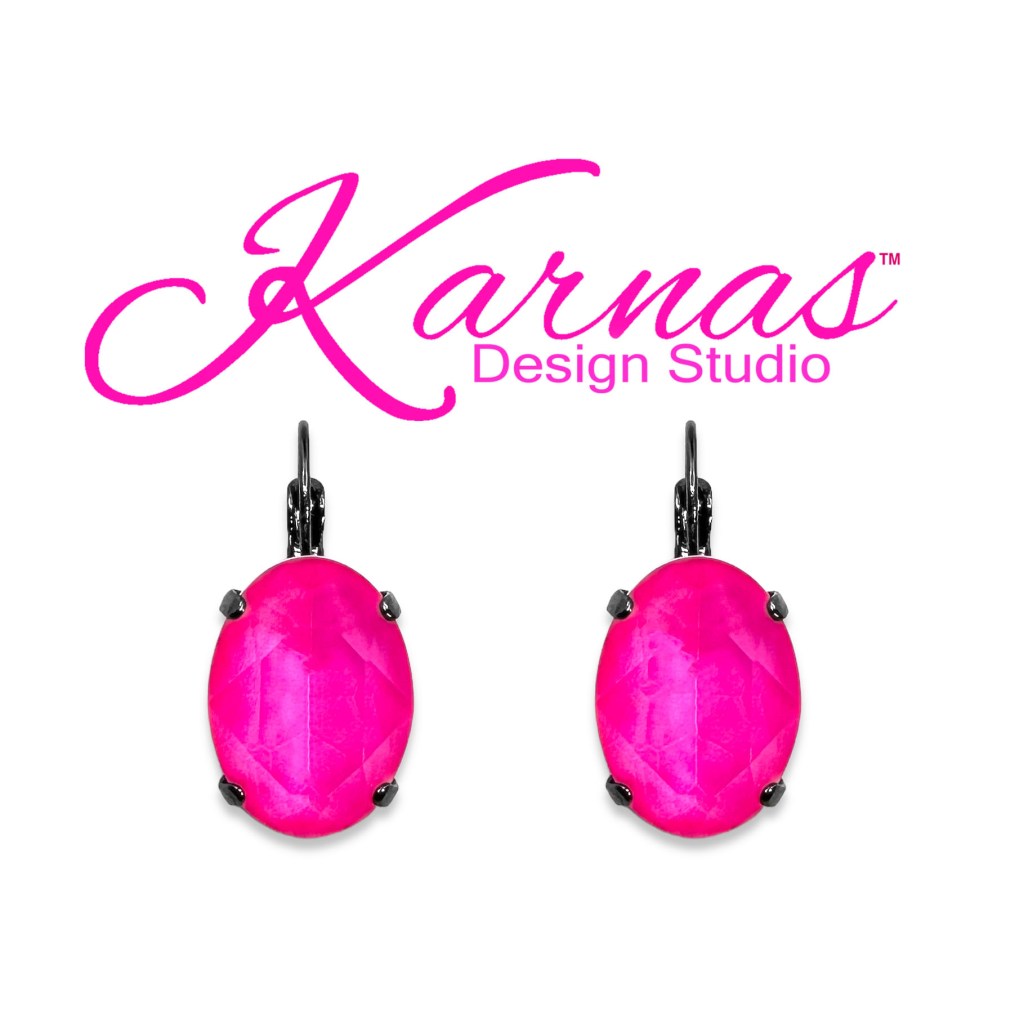 Electric Pink Earrings