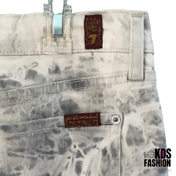 7 For All Mankind Destroyed Wash Mini Skirt 30 - Image 6