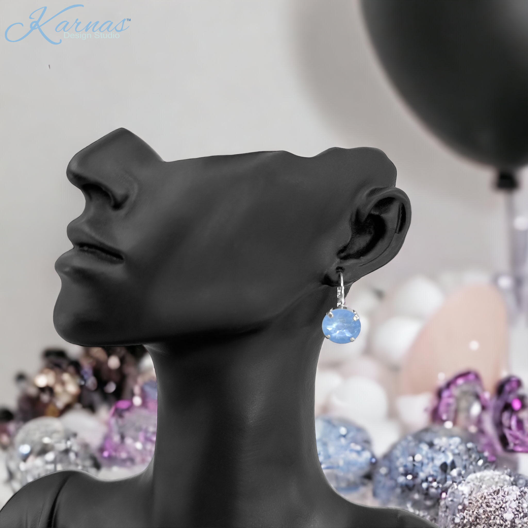 Sky Blue Earrings - Image 5