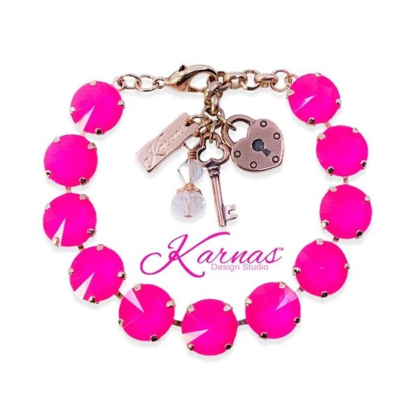 Electric Pink Bracelet