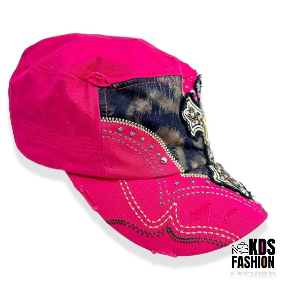 Leader Loga Crystal Embellished Cross Hat - Image 5