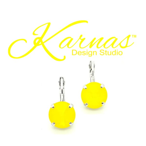 Yellow Opal Earrings