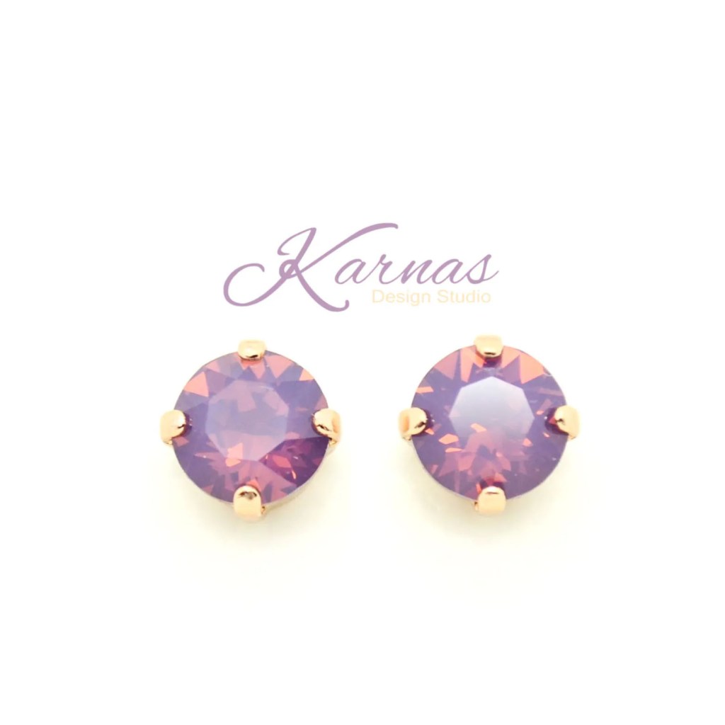 Raspberry Opal Earrings