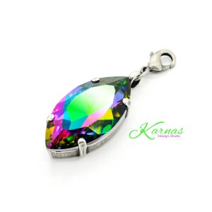 Crystal Electra Navette Pendant