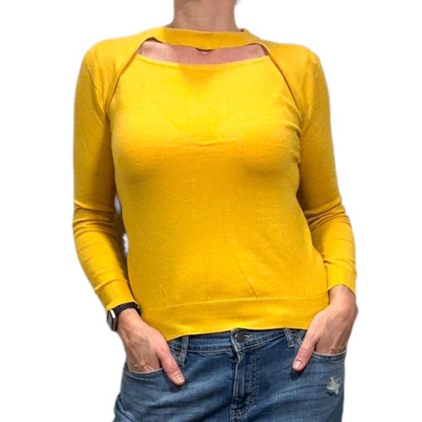 Uniq Fitted Open Front Sweater S/M NWT