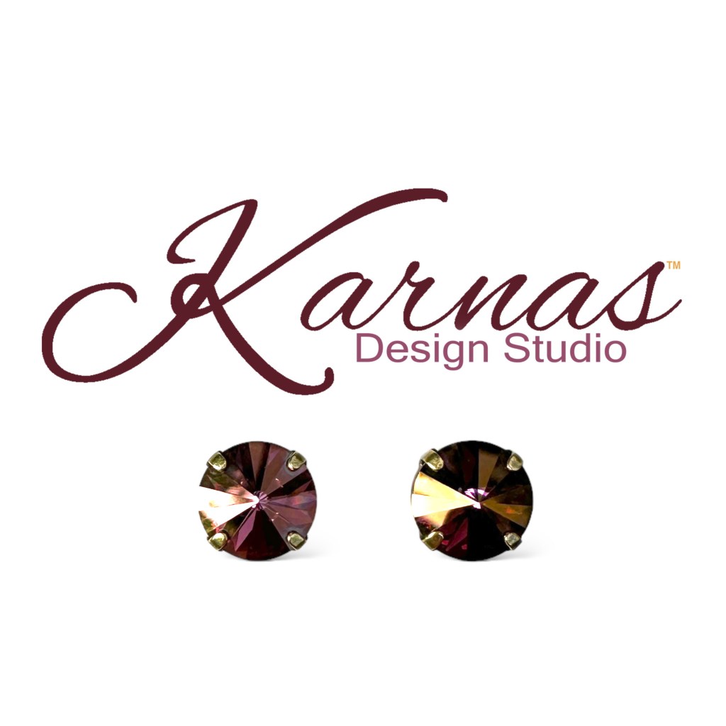 Crystal Lilac Shadow Earrings