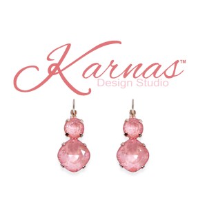 Flamingo 2-Stone Earrings