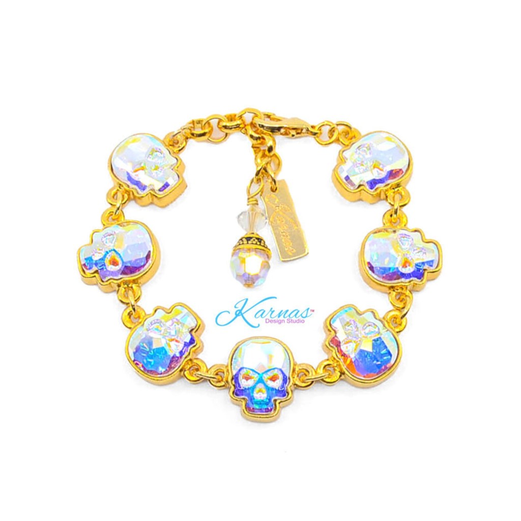 Haunt It Skull Pendant Bracelet