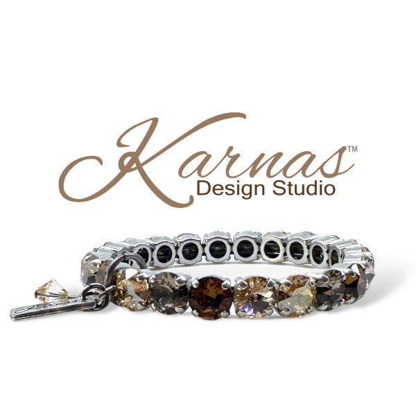 Over The Taupe Stretch Bracelet