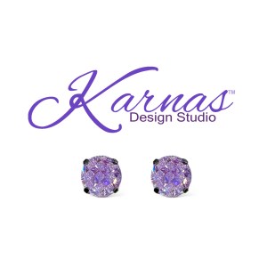 Mystical Purple Druzy Earrings