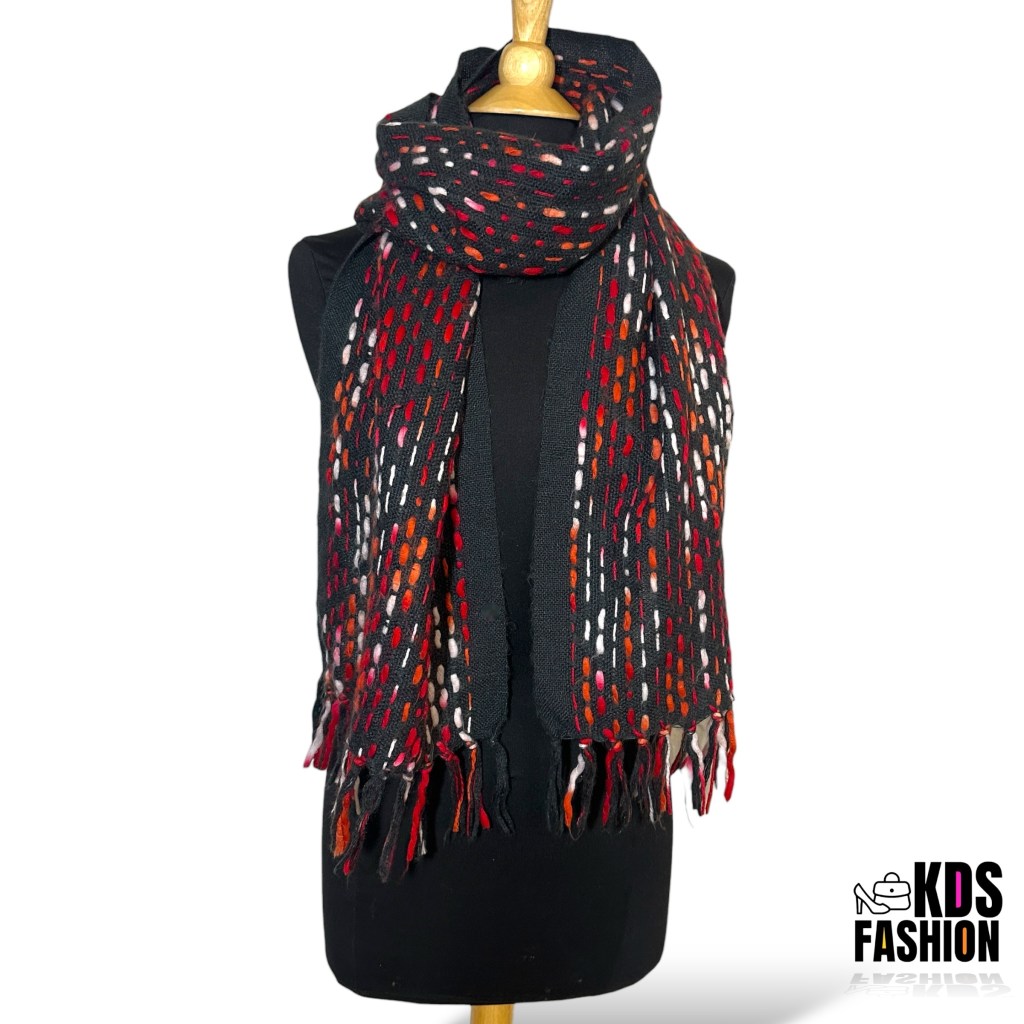 Coldwater Creek Winter 70” Cozy Fringe Scarf