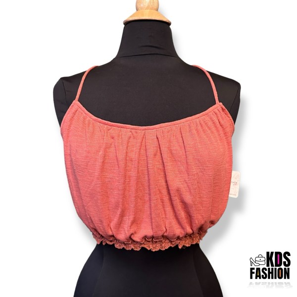 Free People Faded Love Cami Sundown Rust MD NWT