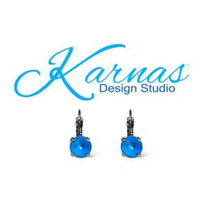 Radiant Electric Cobalt Blue Earrings