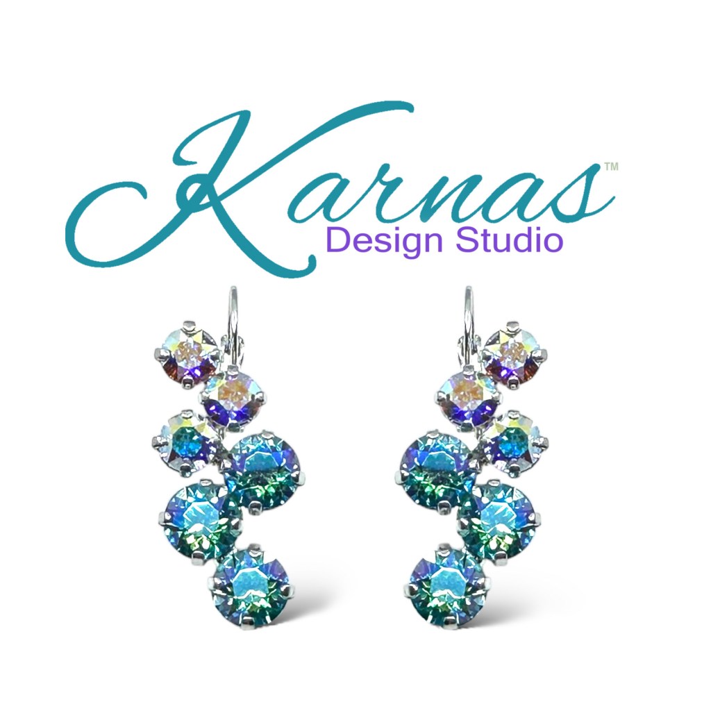 Sparkling Cascade Multi-Stone Earrings