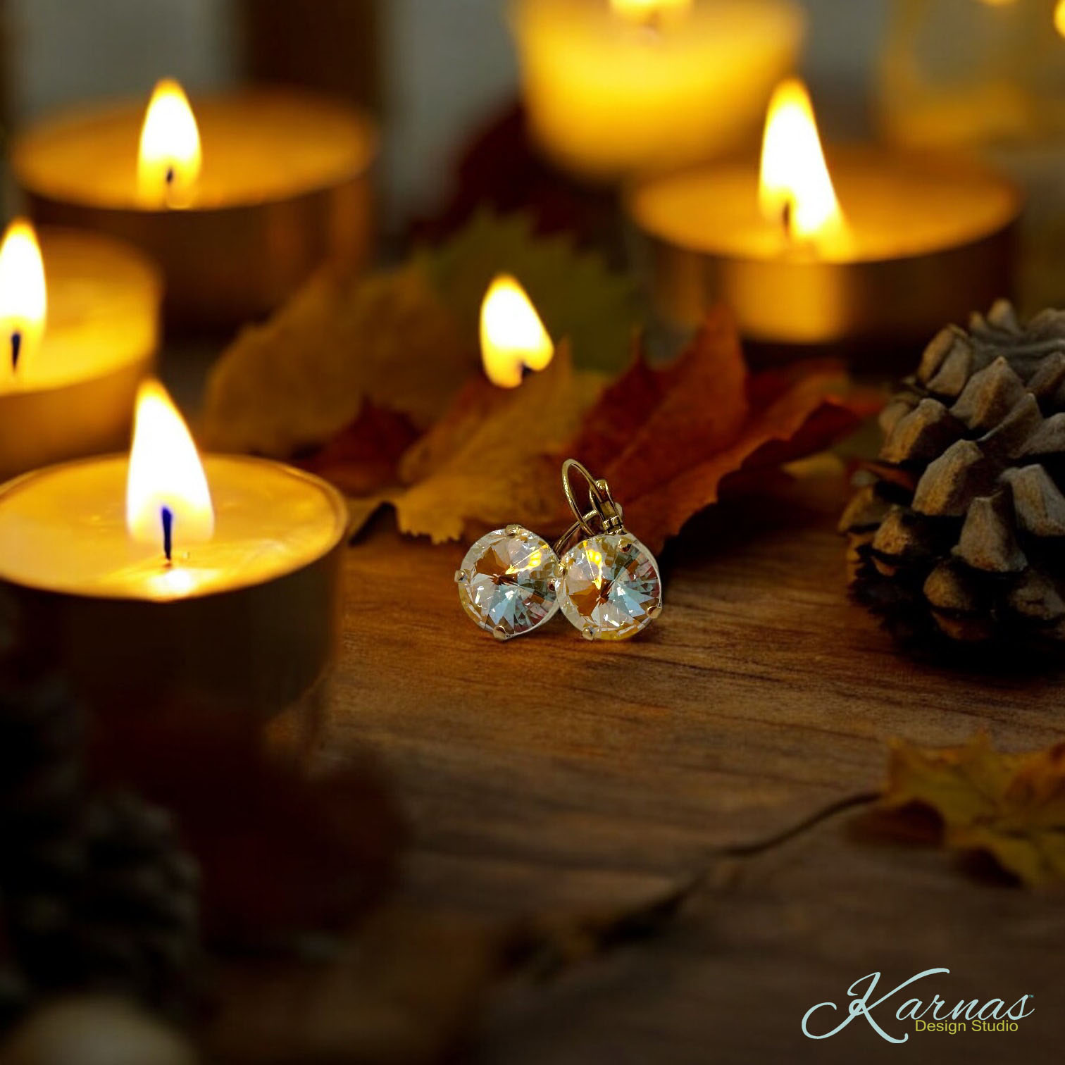 Glistening Snow Earrings - Image 4