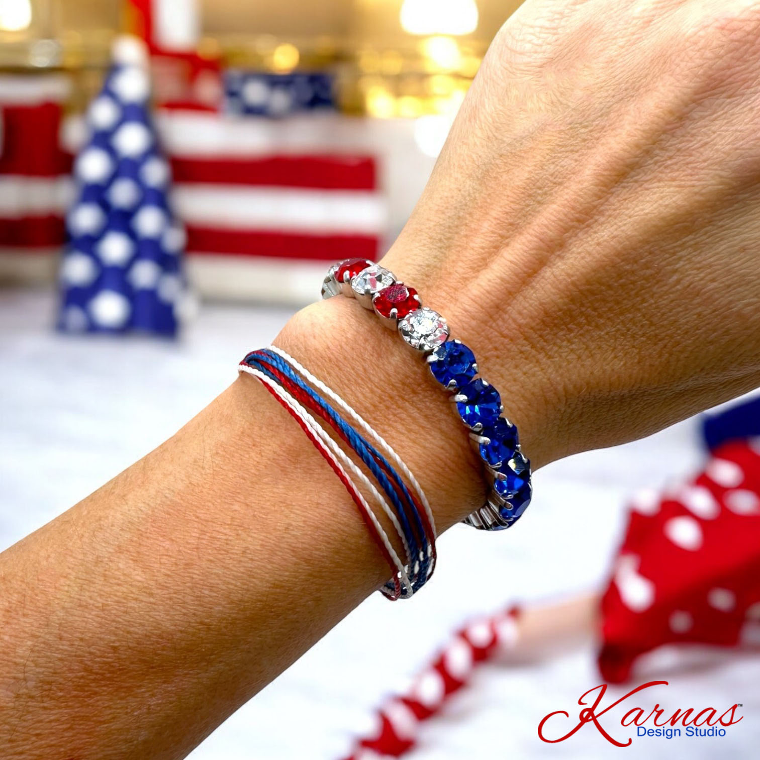 The Patriot Stretch Bracelet - Image 5