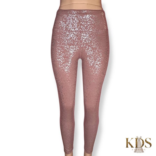 Sweaty Betty All Day Foil 7/8 Metallic Terrazzo Print Leggings MD