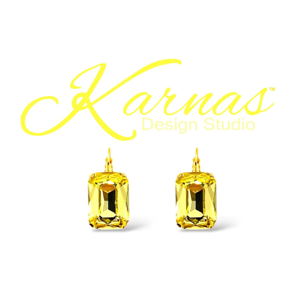 Jonquil Emerald Cut Earrings