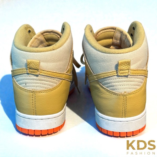 Nike Dunk High Retro PRM – “Team Gold/Wheat Gold” – Men
