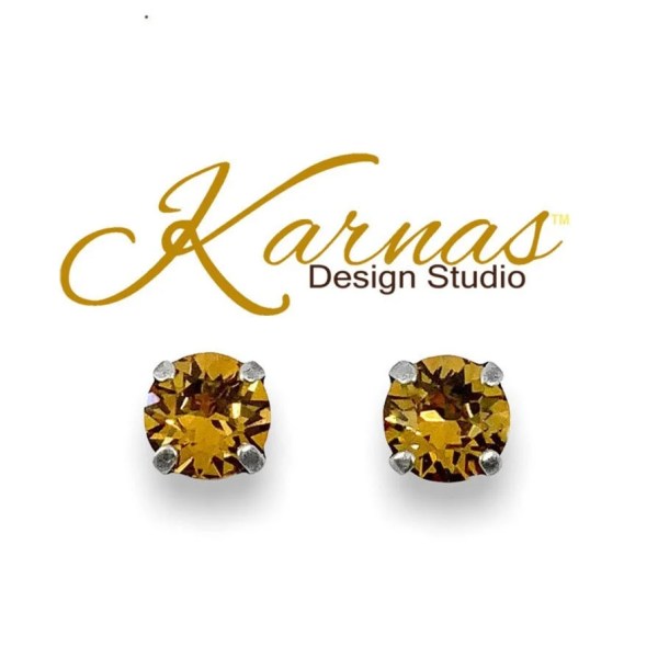 Golden Topaz Earrings