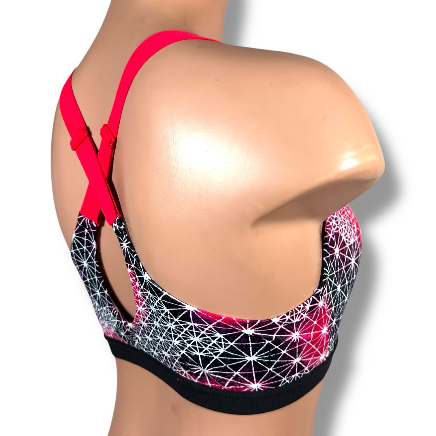 Victoria’s Secret VSX Sport Bra – 36C – Multi Criss Cross - Image 4