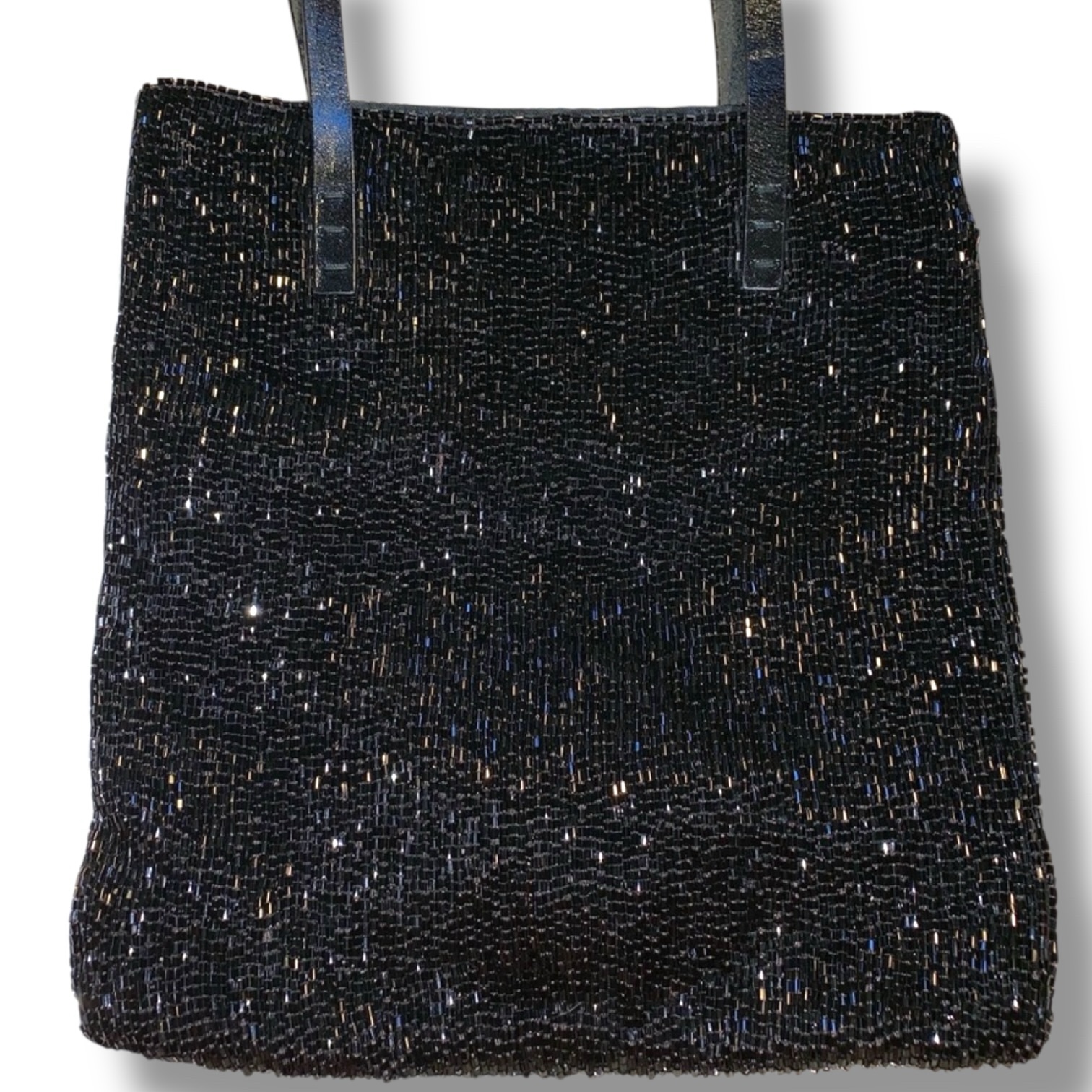 Fendi Fully Beaded Black Evening Shoulder Bag – Made in Italy - Image 7