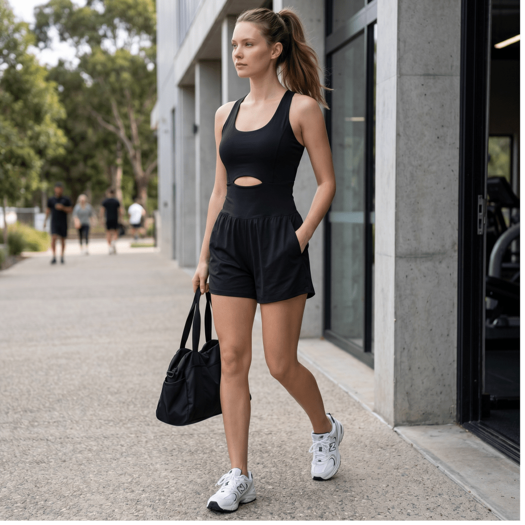 Black Hot Shot Runsie Dupe – Oversized Small Fits Like Large