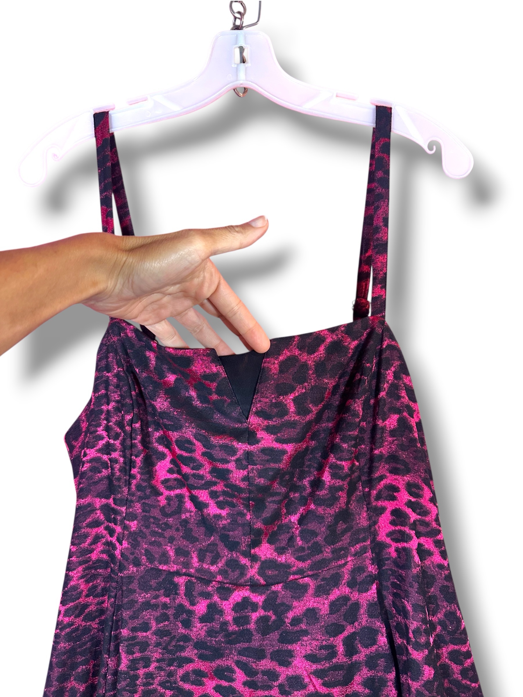 Betsey Johnson x Torrid Leopard Babydoll Dress Size 16 NWT - Image 3
