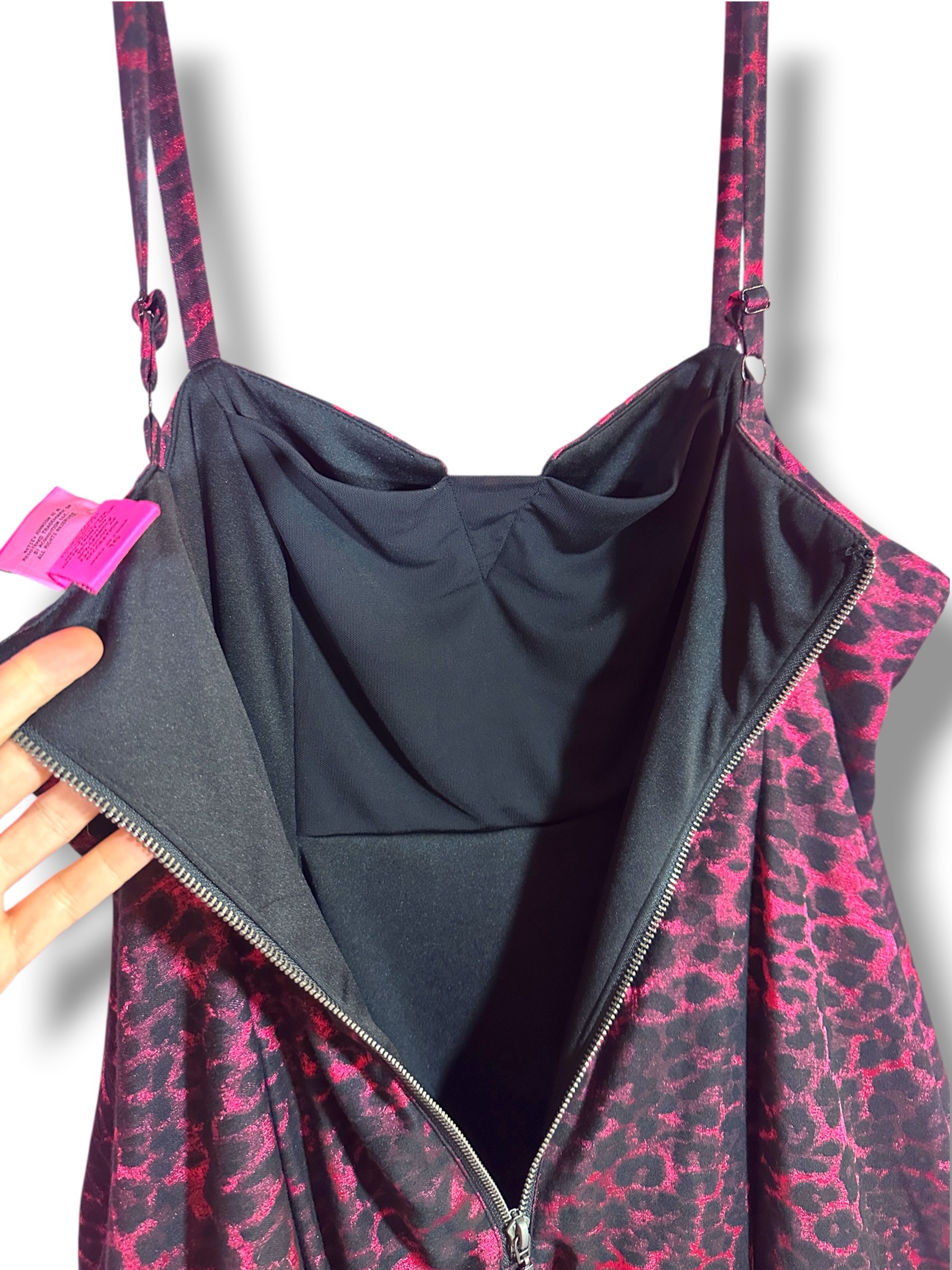 Betsey Johnson x Torrid Leopard Babydoll Dress Size 16 NWT - Image 10